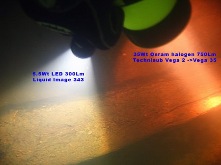 Обзор фонаря Liquid Image 343 5.5W - 300 lumens.